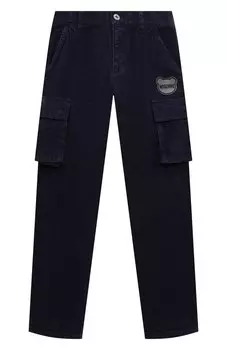 Вельветовые брюки-карго Moschino