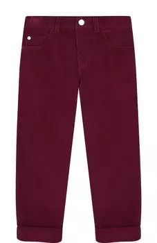 Вельветовые брюки прямого кроя Loro Piana