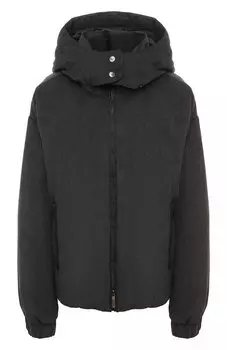 Вельветовый пуховик Emporio Armani