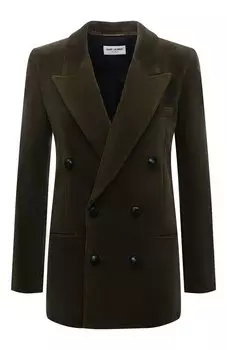 Вельветовый жакет Saint Laurent