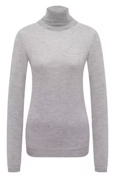 Водолазка из кашемира и шелка Brunello Cucinelli