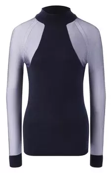 Водолазка из шелка и вискозы Giorgio Armani