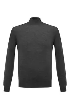 Водолазка из шерсти и шелка Andrea Campagna