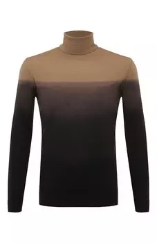 Водолазка из шерсти и шелка BOSS