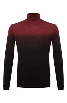 Водолазка из шерсти и шелка BOSS