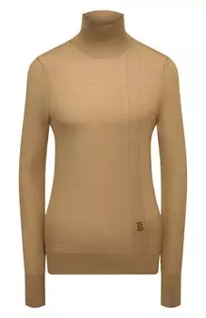 Водолазка из шерсти и шелка Burberry