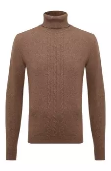 Водолазка из шерсти и шелка Luigi Borrelli