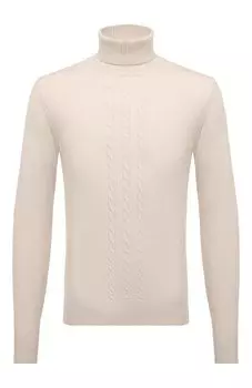 Водолазка из шерсти и шелка Luigi Borrelli