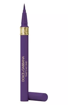 Водостойкая подводка-маркер для глаз 24 часа That's my line!, оттенок 06 BTW Dolce & Gabbana