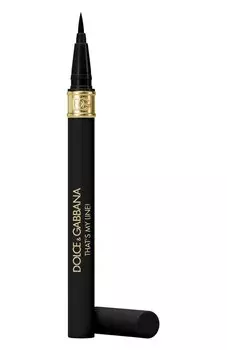 Водостойкая подводка-маркер для глаз 24 часа That's my line!, оттенок 07 FYI Dolce & Gabbana