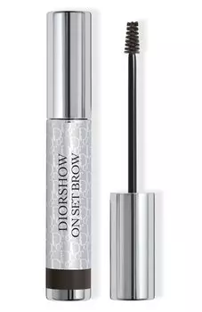 Водостойкая тушь для бровей Diorshow On Set Brow, оттенок 05 Черный (5ml) Dior
