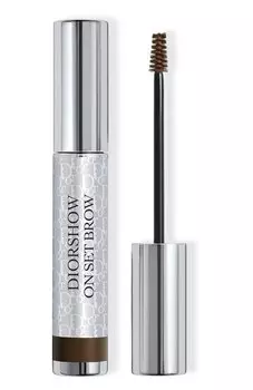 Водостойкая тушь для бровей Diorshow On Set Brow, оттенок 032 Темно-Коричневый (5ml) Dior