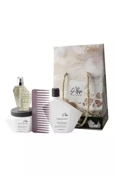 Восстанавливающий набор "Сила и аромат океана" для сухих и поврежденных волос (2x250+85ml) L’Alga