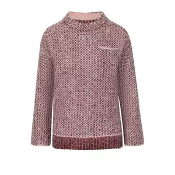 Вязаный пуловер с укороченным рукавом Giorgio Armani