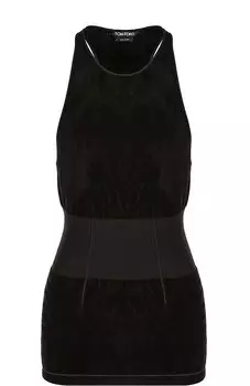 Вязаный топ с эластичной вставкой Tom Ford