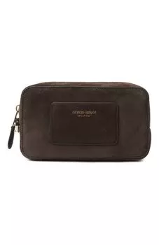 Замшевая косметичка Giorgio Armani
