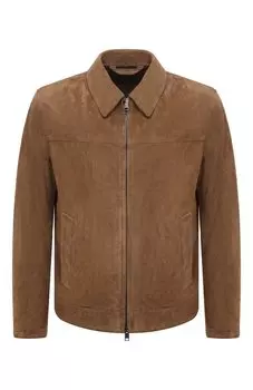 Замшевая куртка Brioni