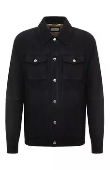 Замшевая куртка Brunello Cucinelli
