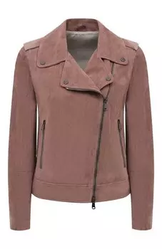 Замшевая куртка Brunello Cucinelli