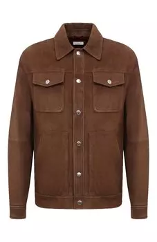 Замшевая куртка Brunello Cucinelli