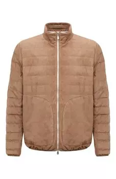 Замшевая куртка Brunello Cucinelli