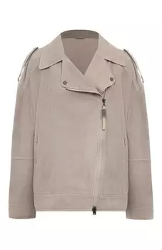Замшевая куртка Brunello Cucinelli