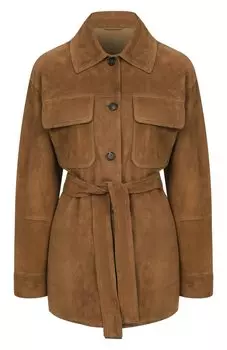 Замшевая куртка Brunello Cucinelli