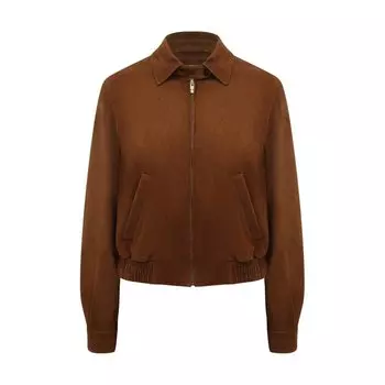 Замшевая куртка Miu Miu