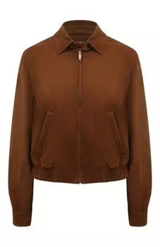 Замшевая куртка Miu Miu