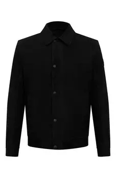 Замшевая куртка-рубашка BOSS Orange