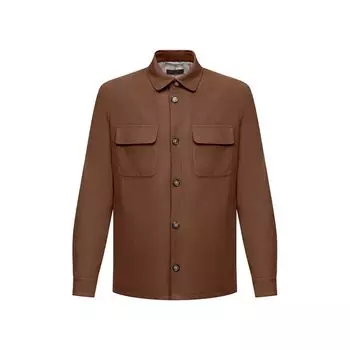 Замшевая куртка-рубашка Loro Piana