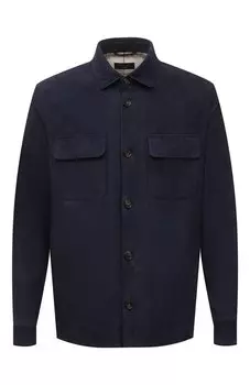 Замшевая куртка-рубашка Loro Piana