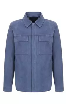 Замшевая куртка-рубашка Paul&Shark