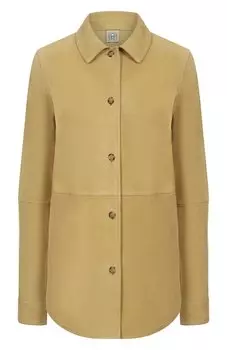 Замшевая куртка-рубашка TOTEME