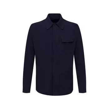 Замшевая куртка-рубашка Giorgio Armani