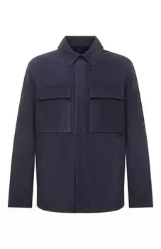 Замшевая рубашка Zegna