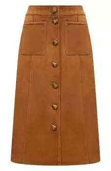 Замшевая юбка Akhmadullina