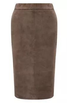 Замшевая юбка Noble&Brulee