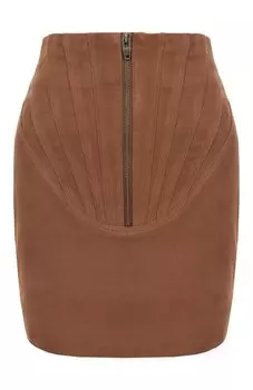 Замшевая юбка Zeynep Arcay