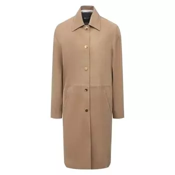 Замшевое пальто Kiton