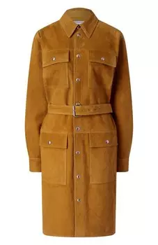 Замшевое платье Bottega Veneta