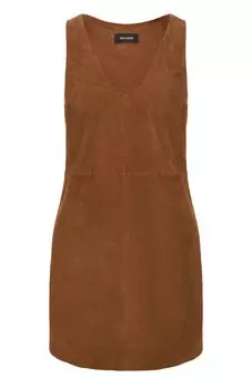 Замшевое платье Zadig and Voltaire