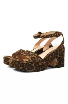 Замшевые босоножки Alma 85 Gianvito Rossi