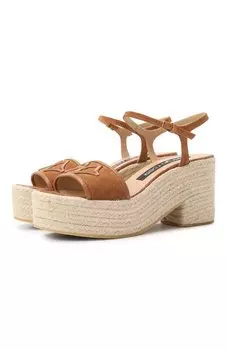 Замшевые босоножки sr Sea Scale Sergio Rossi