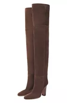 Замшевые ботфорты Lavinia 100 Paris Texas