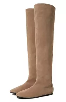 Замшевые ботфорты Sandra Giuseppe Zanotti Design