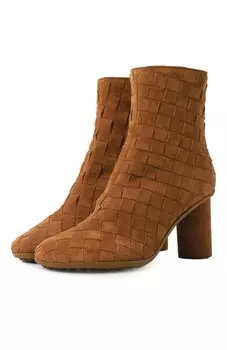 Замшевые ботильоны Atomic Bottega Veneta