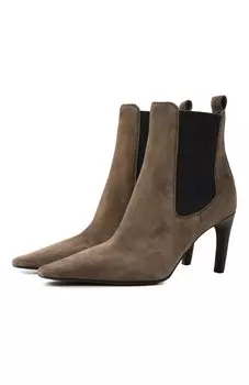 Замшевые ботильоны Brunello Cucinelli