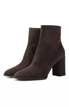 Замшевые ботильоны Elsa 80 Le Silla