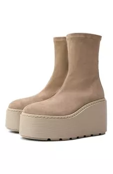 Замшевые ботильоны F20 Zeppa Vic Matie